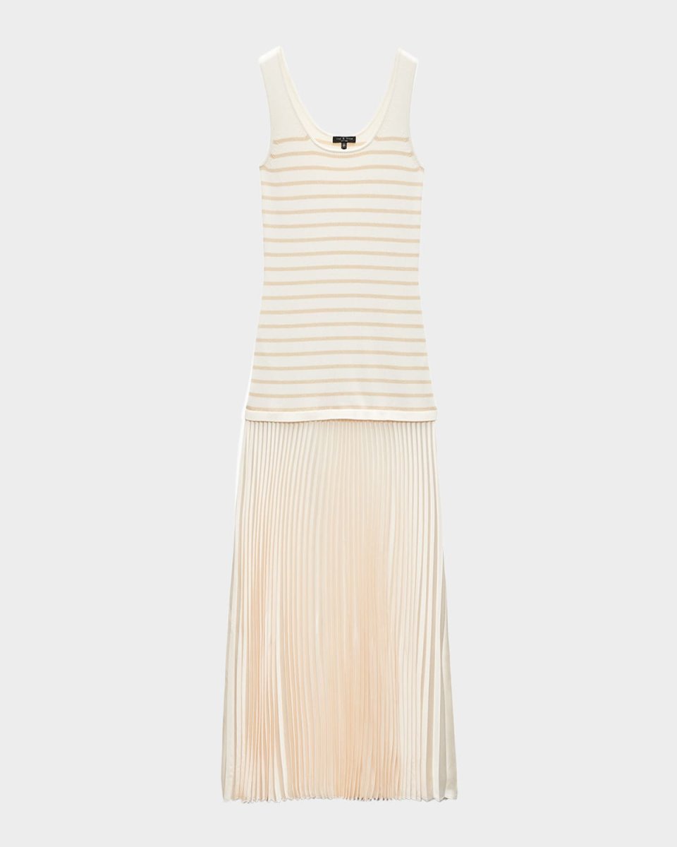 Millie Stripe Drop-Waist Tank Dress